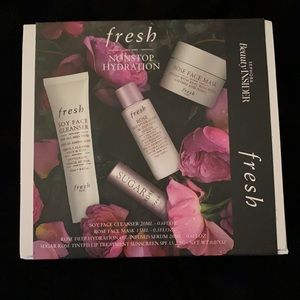FREE WITH BUNDLE FRESH ROSE NONSTOP HYDRATION SKINCARE SET